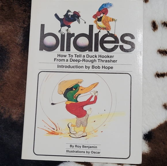Birdies Soft Cover Book Featuring Bob Hope Vintage Funny ⛳️ Golf - Picture 1 of 5
